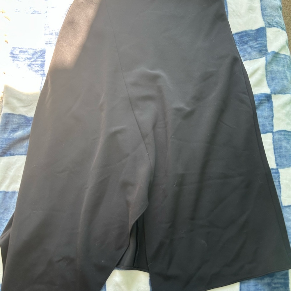 DKNY Asymmetrical Black Skirt